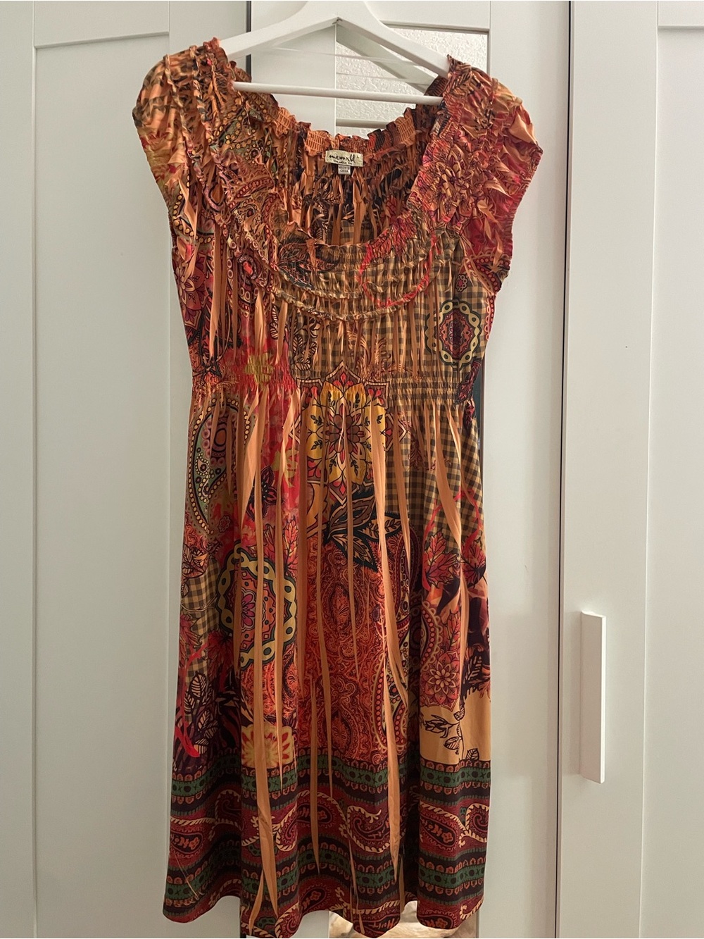 ONE World Dress Sz. L Cute!